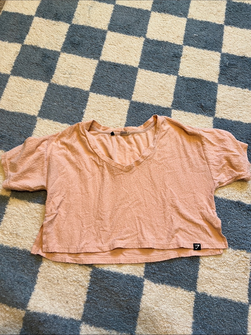 Gymshark Towel Crop Tee